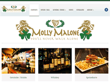 Tablet Screenshot of molly-malone.at